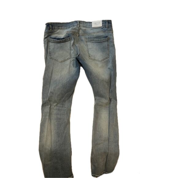 Focus Jeans Distressed Blue Jeans Mens 36x32 - Picture 2 of 4